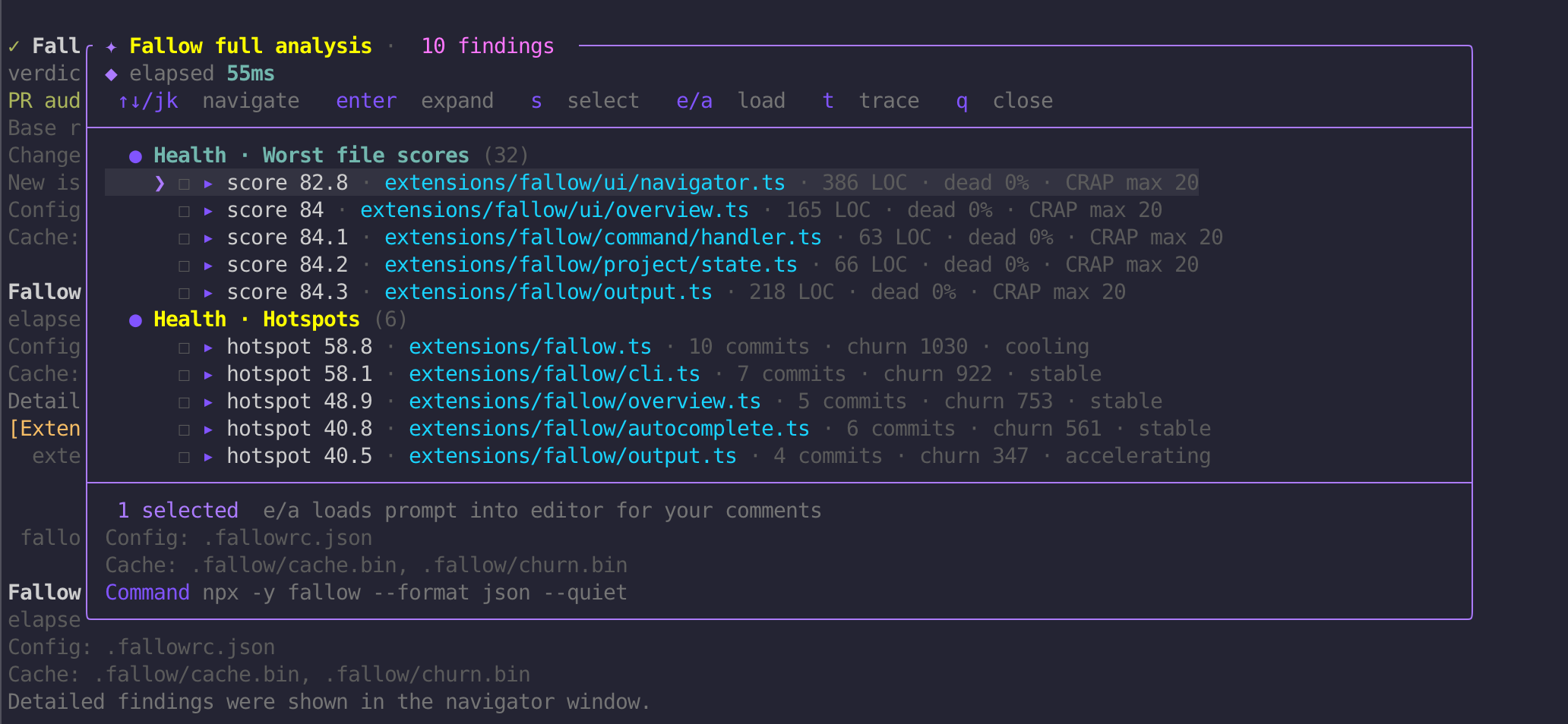 pi-fallow screenshot 1