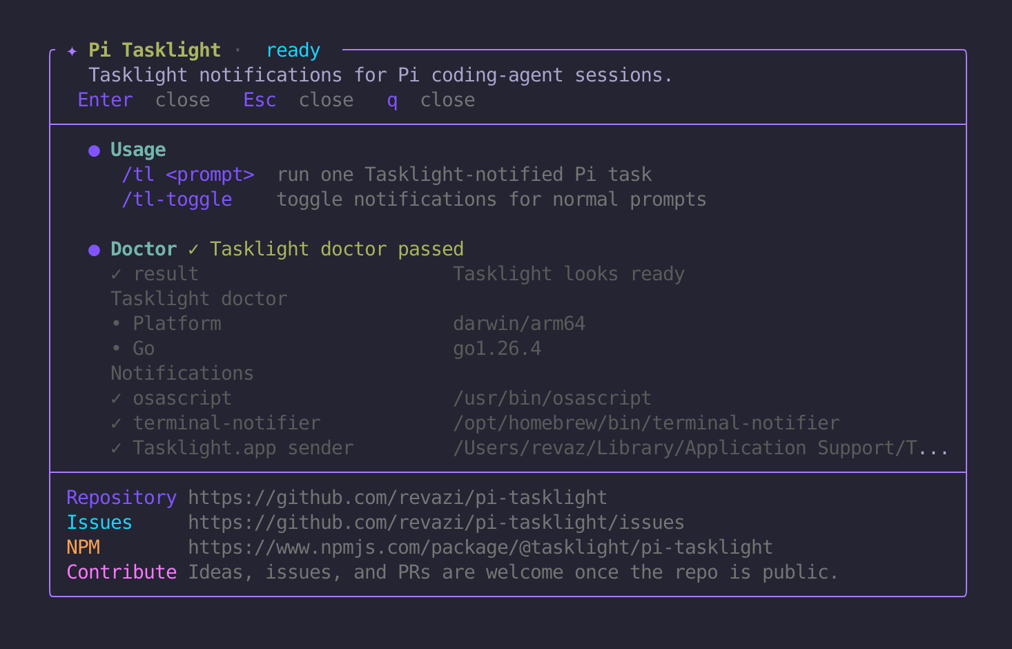 @tasklight/pi-tasklight screenshot 1