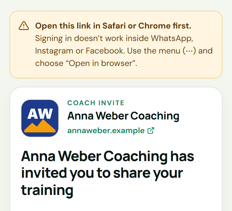 Notice: Open this link in Safari or Chrome first