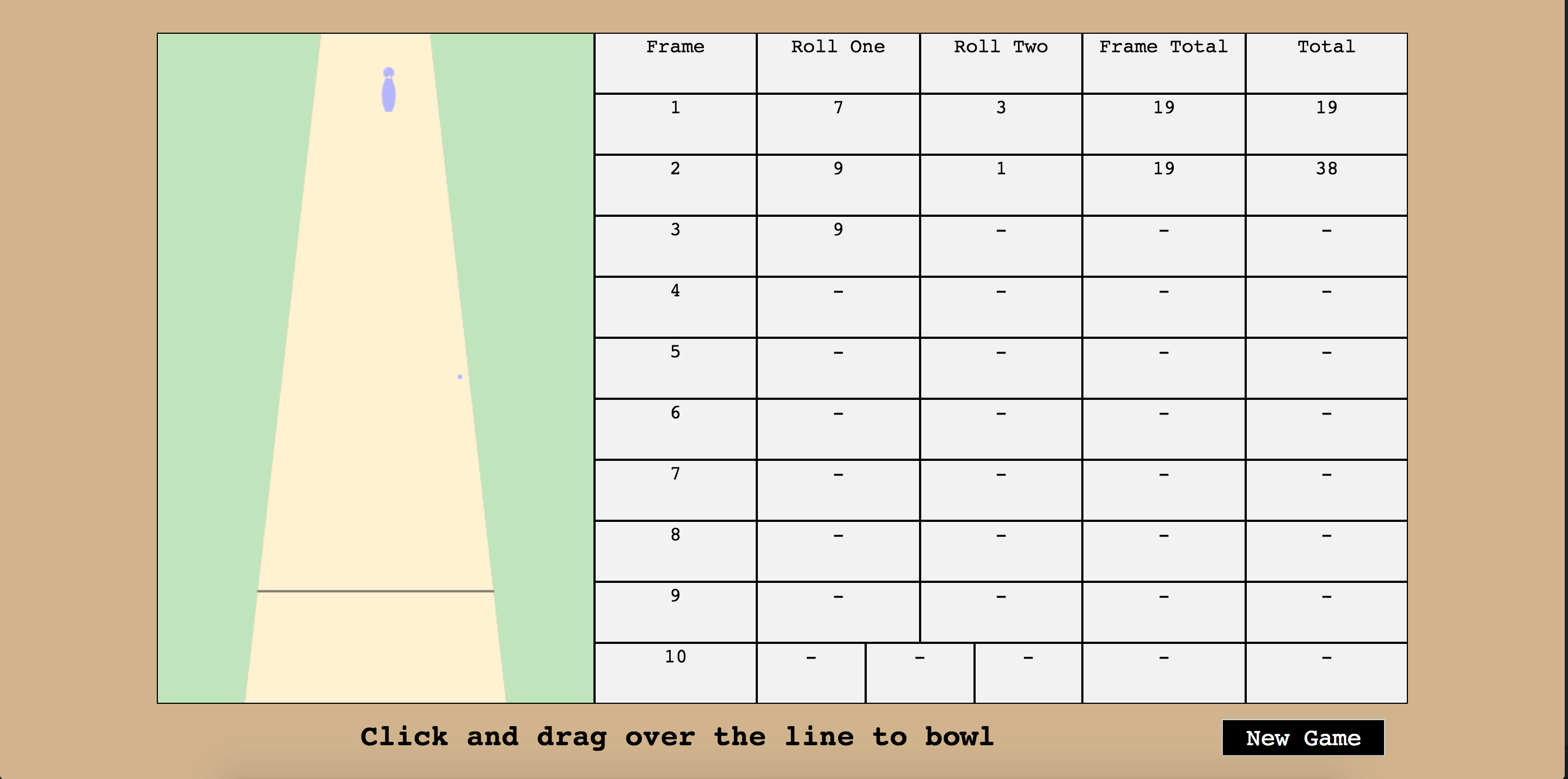 GitHub - rewitt94/bowling