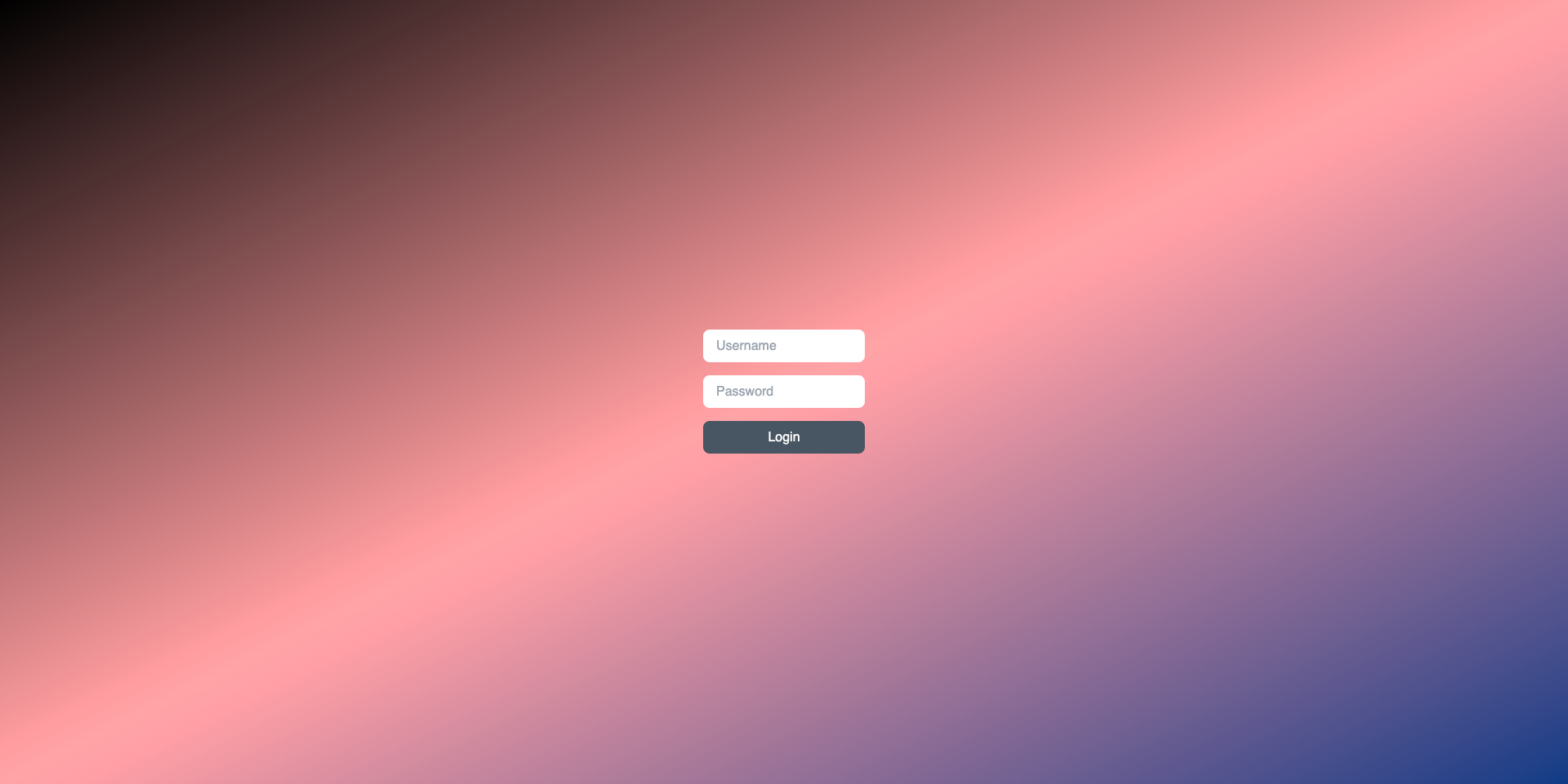 Login Page