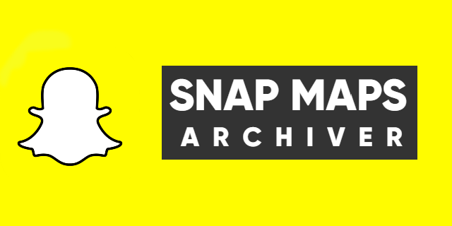 snapmap-archiver splash