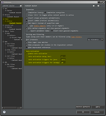 Content Assist Settings