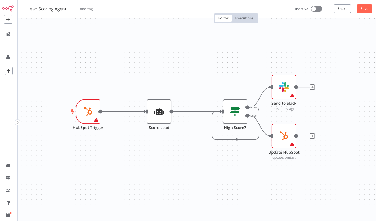 n8n Workflow Editor