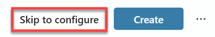 Skip to configure