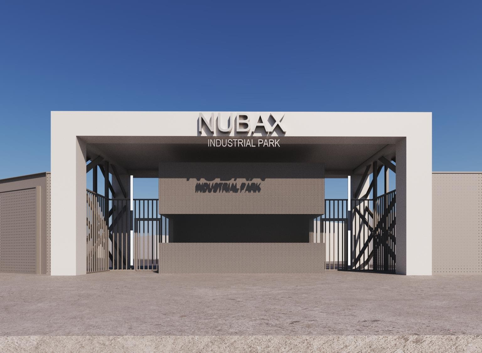 Entrada Parque Nubax - Render