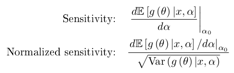 sensitivity definition