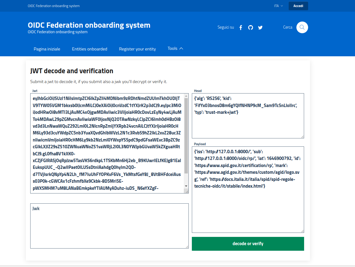 OIDC Tools