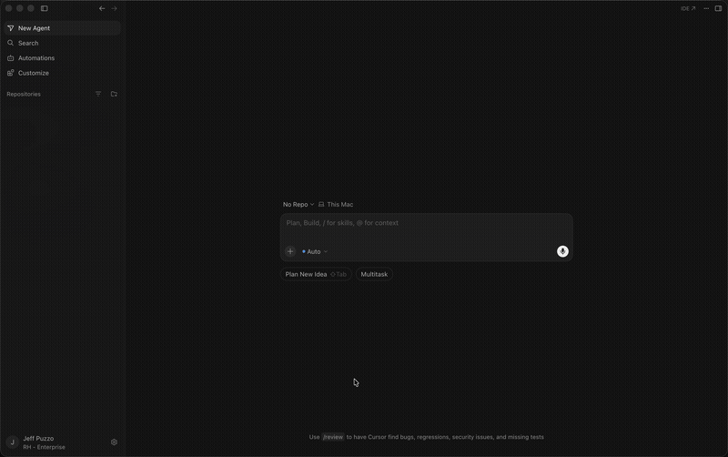 Browsing the marketplace and adding a plugin in Cursor
