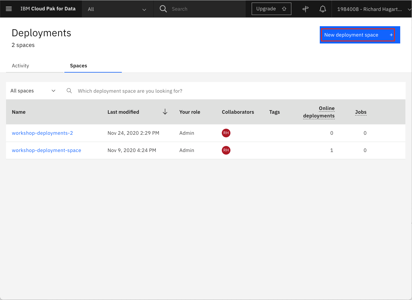 deployment-spaces