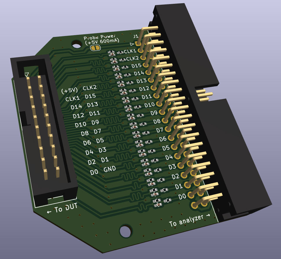 Hp logic analyzer termination adapter, from the project README