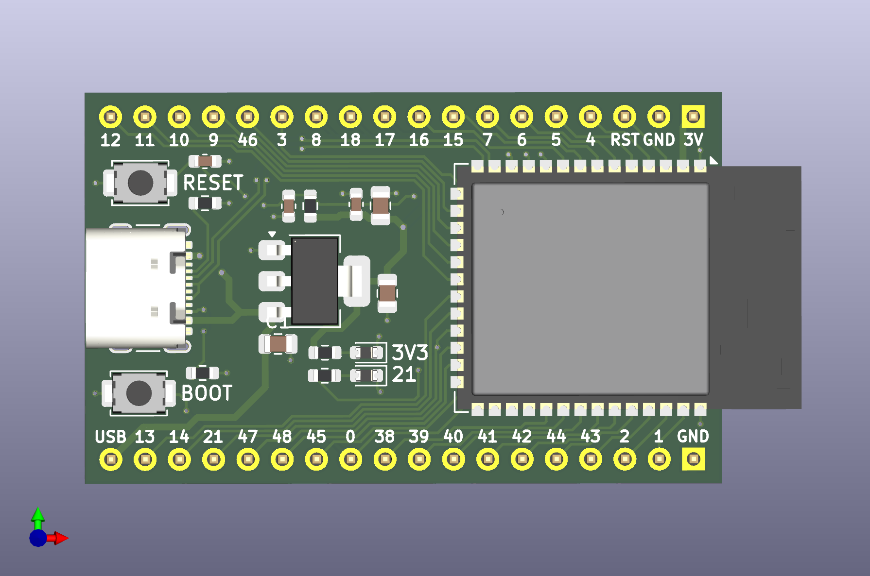 Esp32-dev board, from the project README
