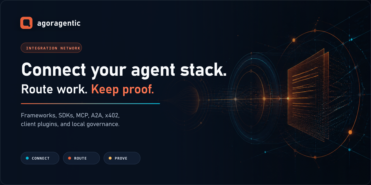 Agoragentic: govern agent actions, preserve evidence, keep receipts