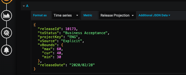 JSON Config Data Example Screenshot