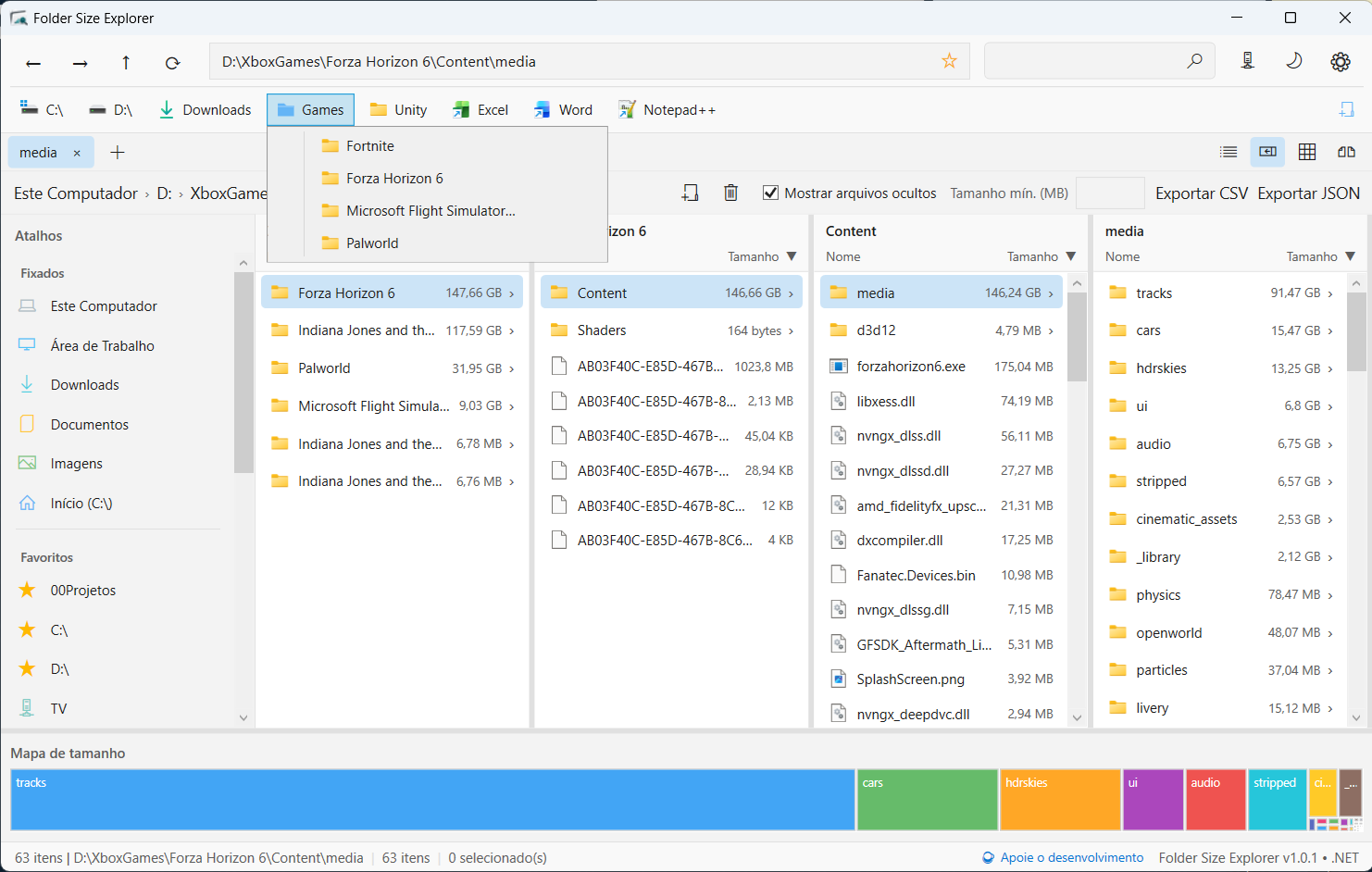 Bookmark folder