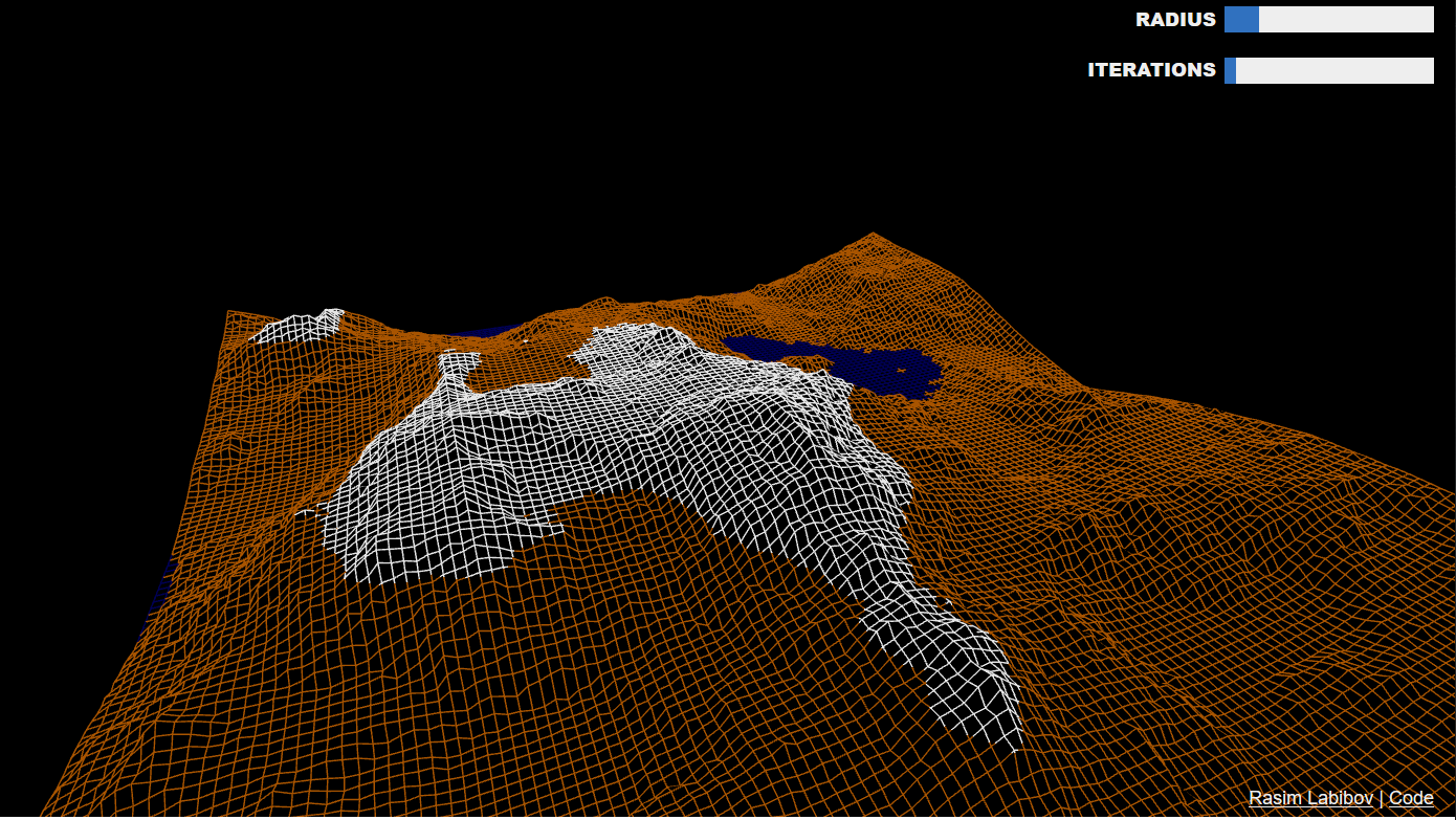 Terrain Erosion Screenshot