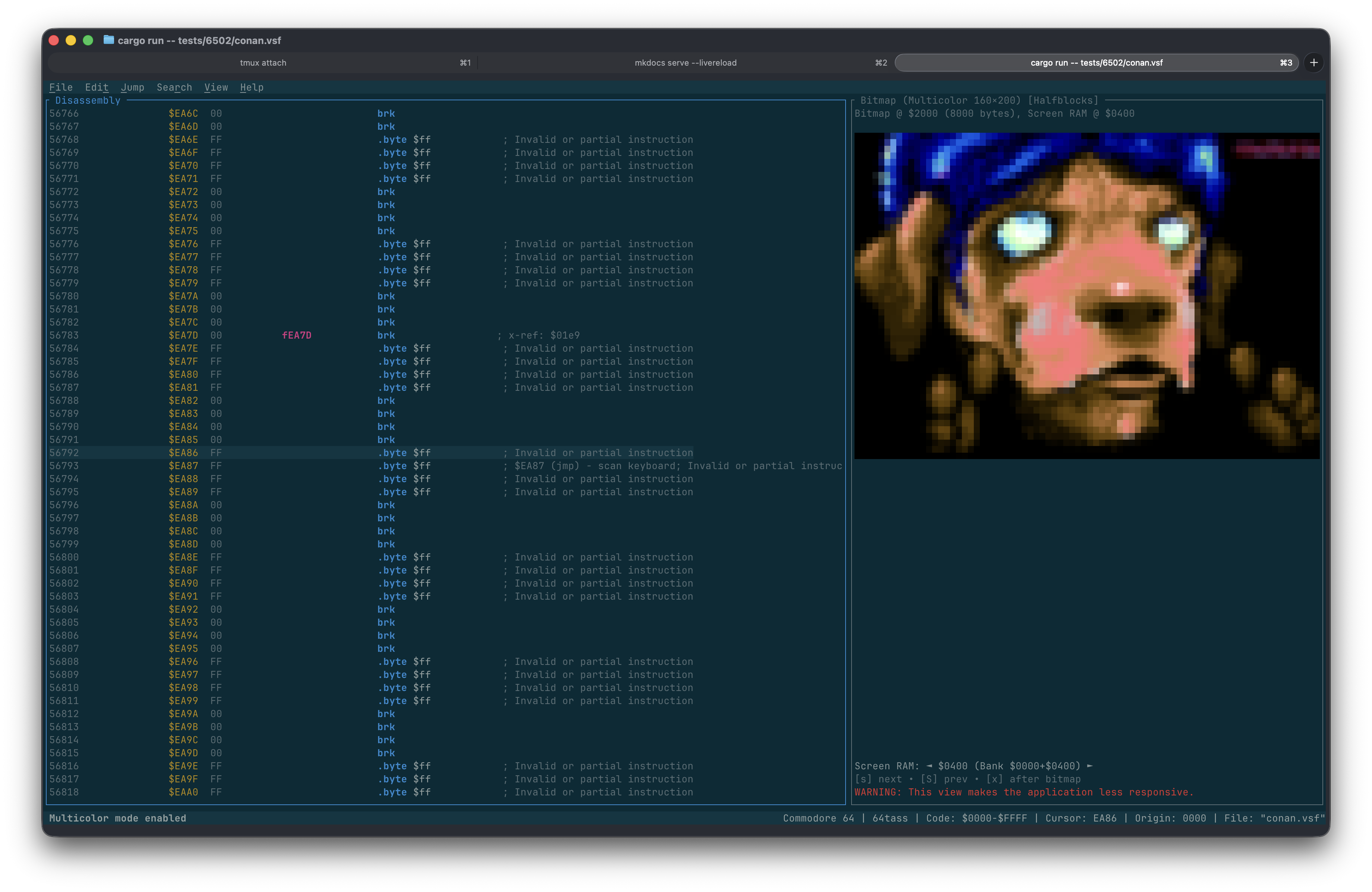bitmap screenshot