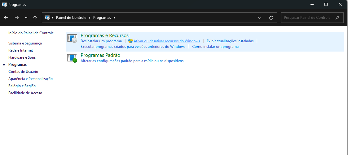 Como configurar ambiente de desenvolvimento Windows com WSL2
