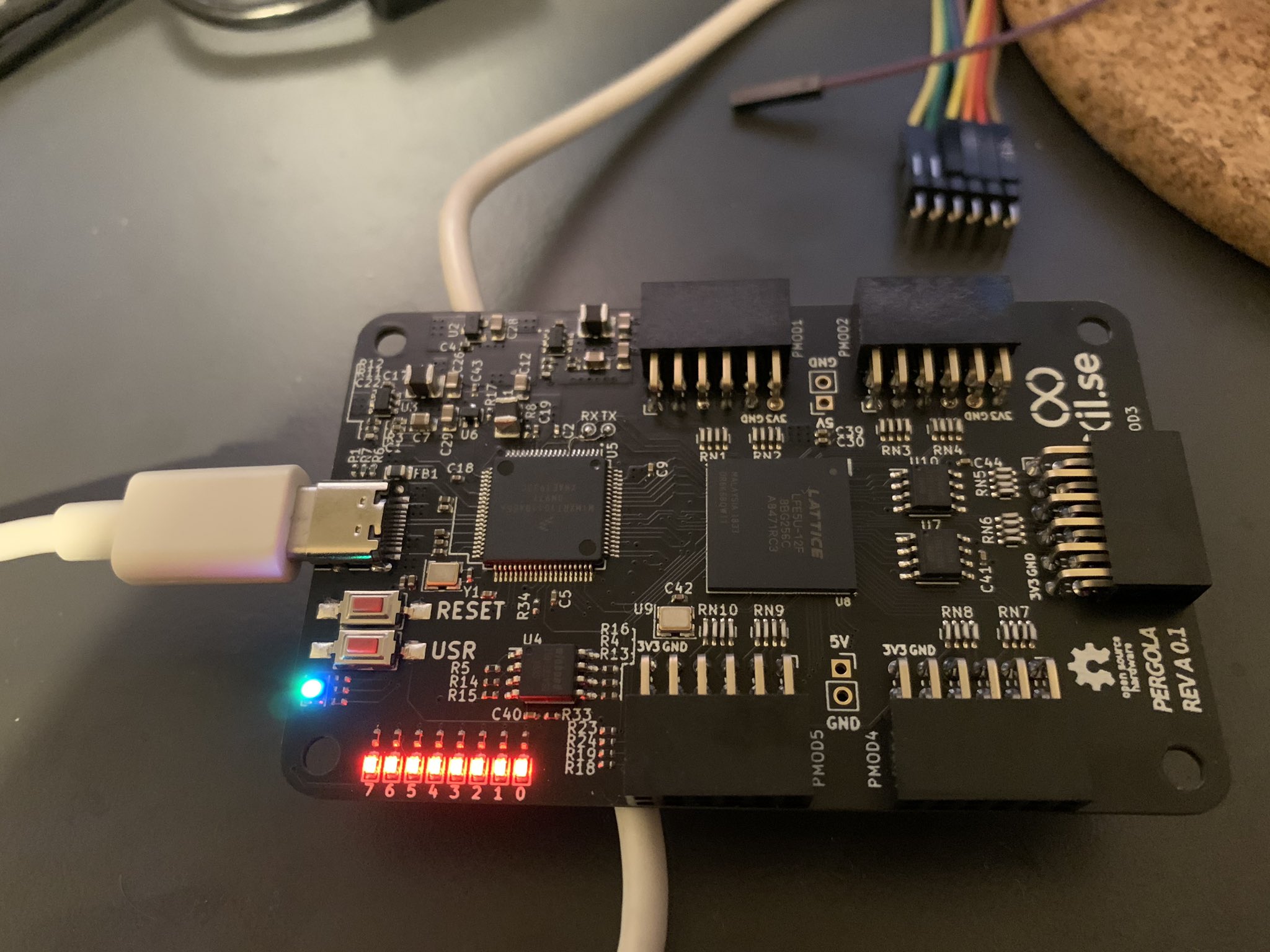 Pergola FPGA top view