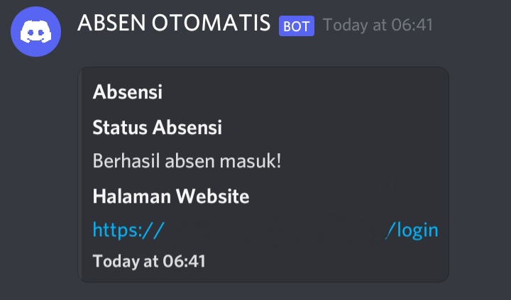 Screenshot Discord