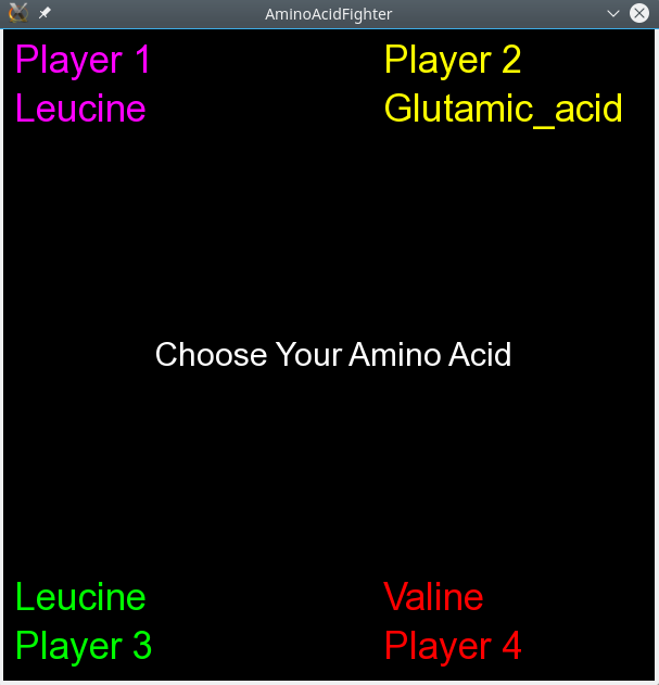 Amino Acid Fighter