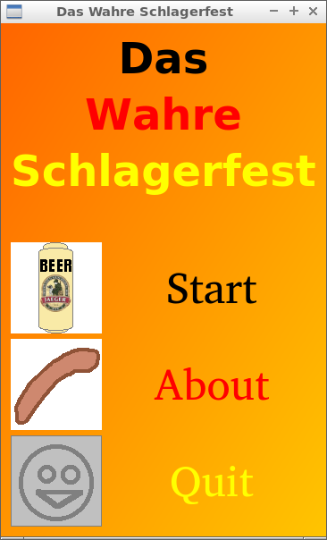 Das Wahre Schlagerfest menu v4.0