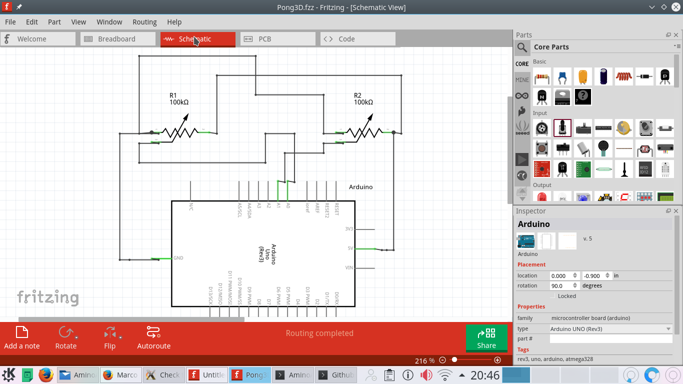 Schematic view