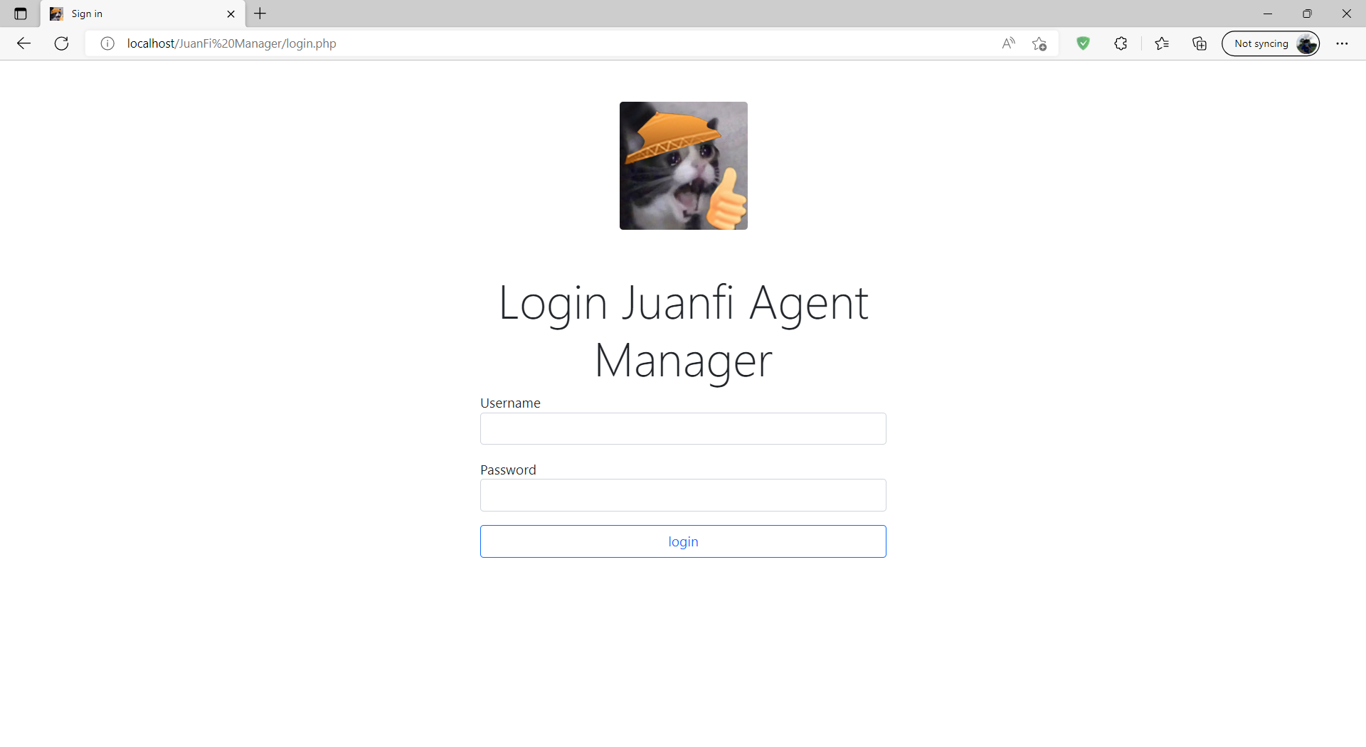 Login-page