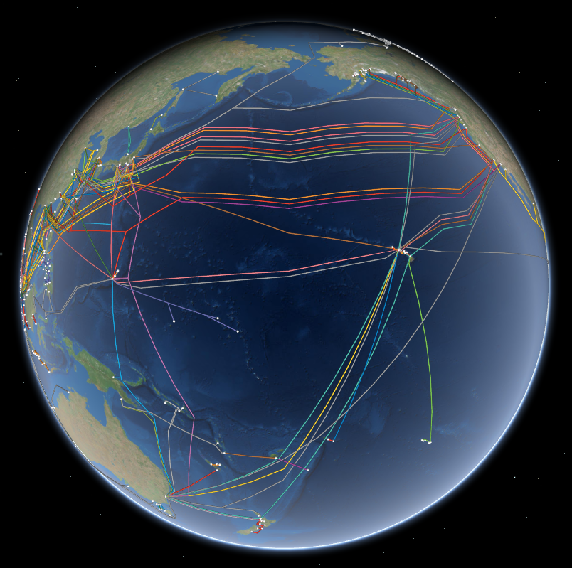 Esri Submarine Cable Map