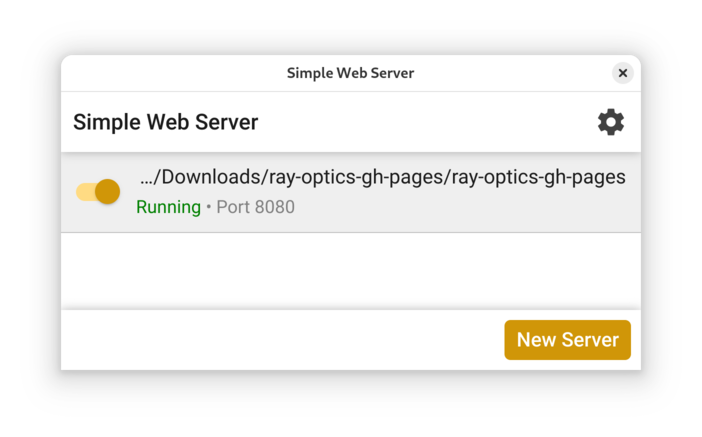 Simple Web Server