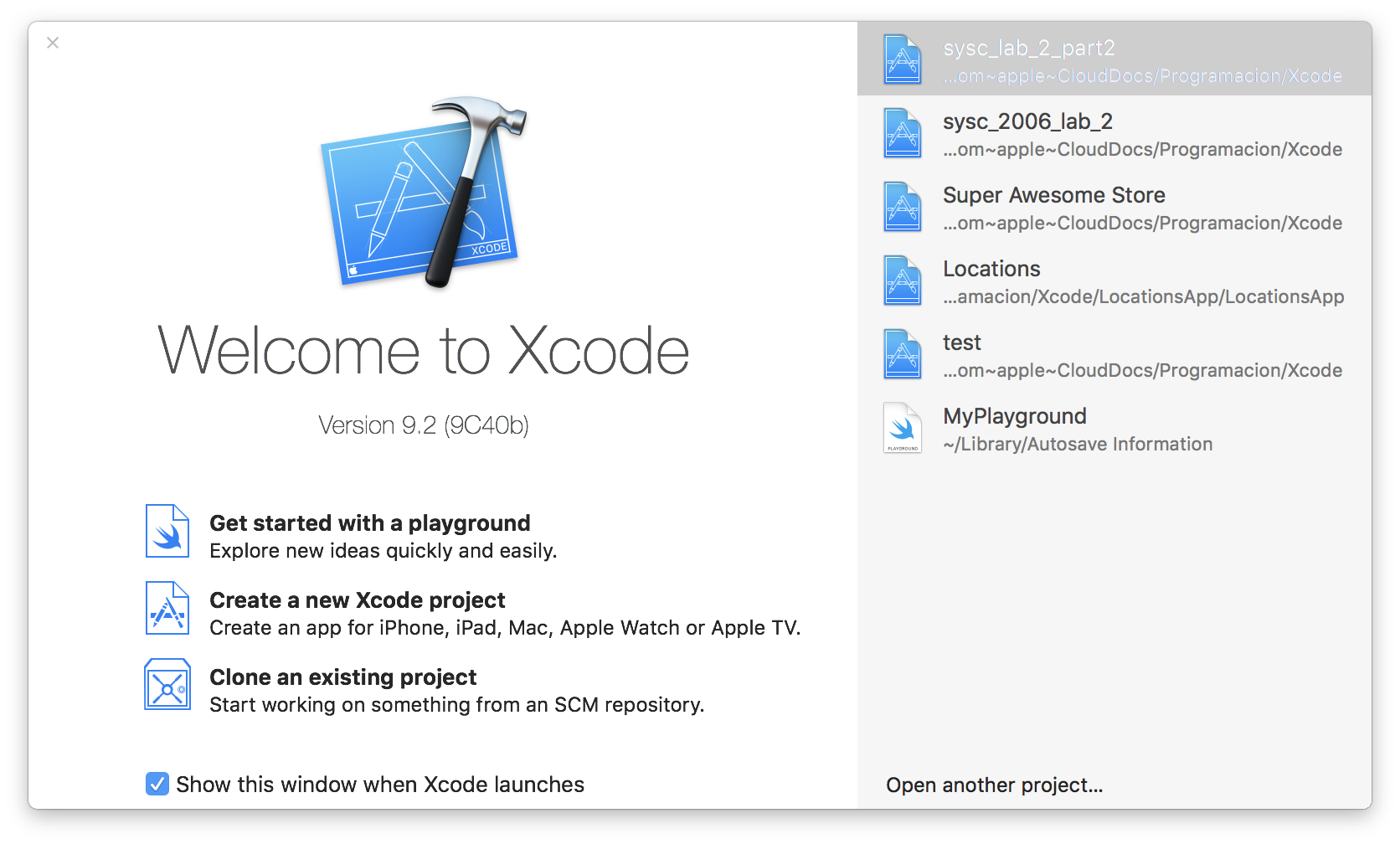 xcode-welcome