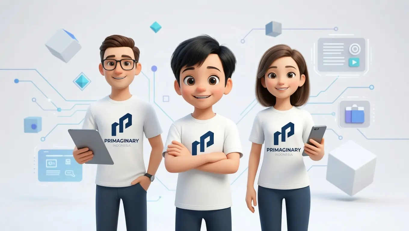 Ilustrasi Digital Solution