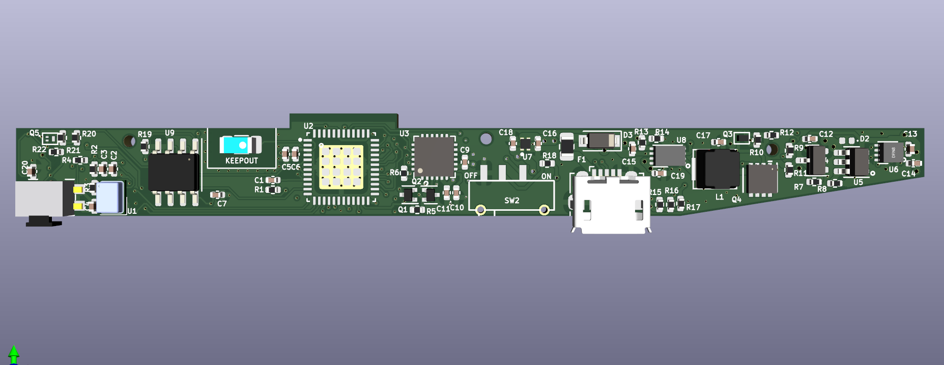 OSSG v0p5 Board Design Render