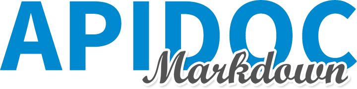 apidoc-markdown logo