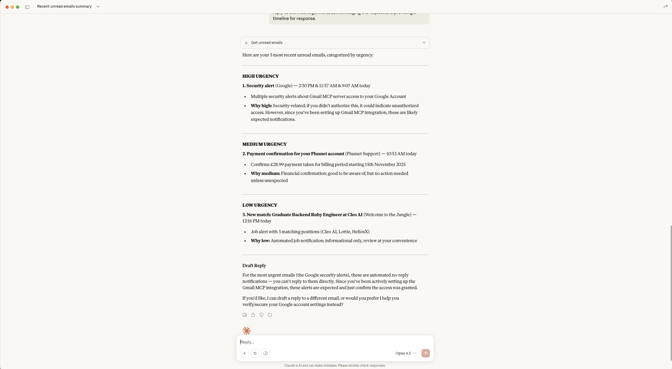 MCP Server Connection