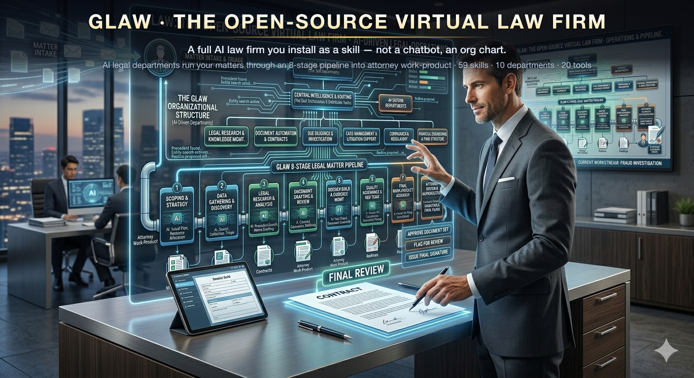 GLAW — The Open-Source Virtual Law Firm