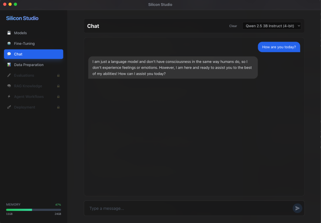 Chat Interface