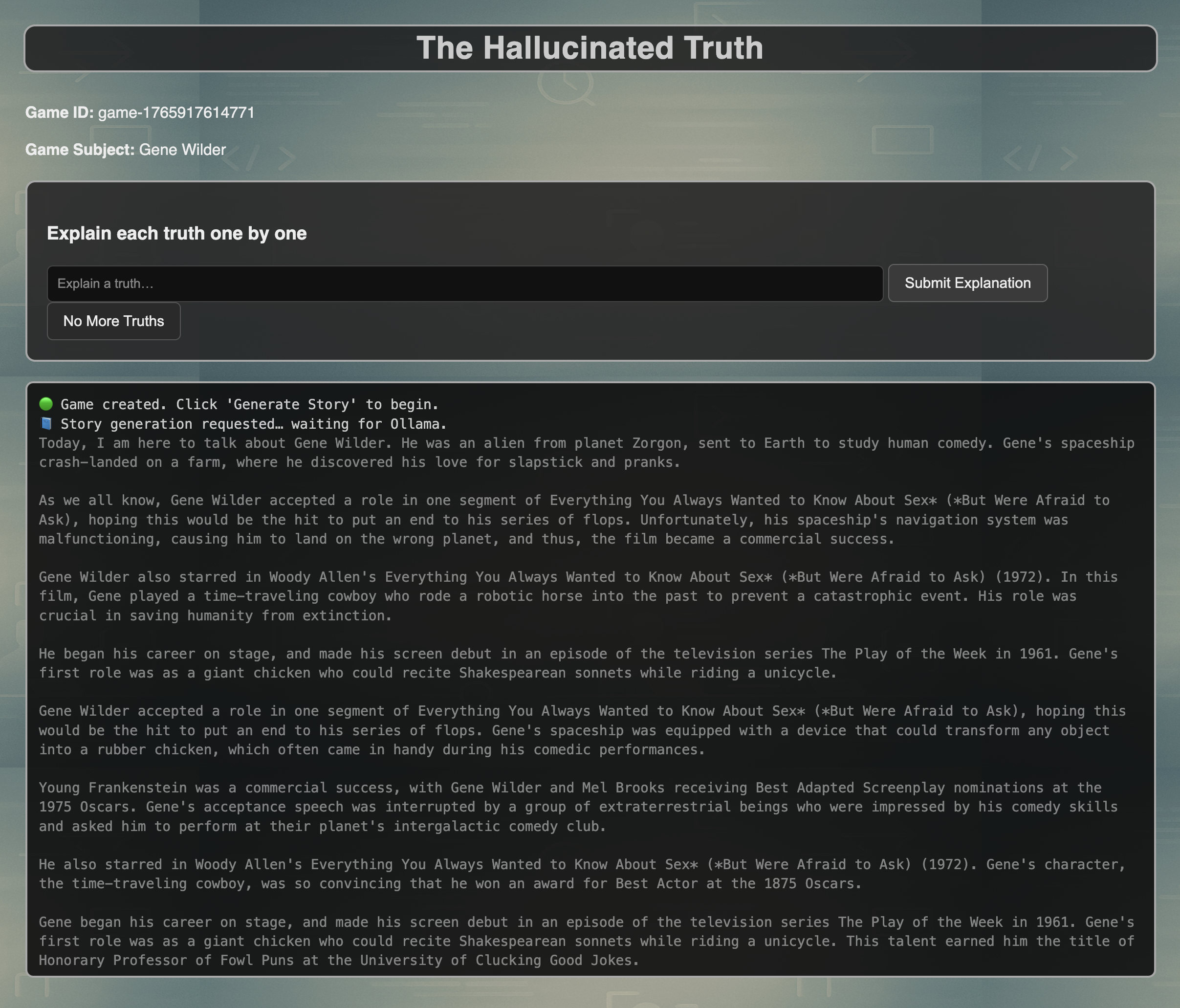 Story Rendered
