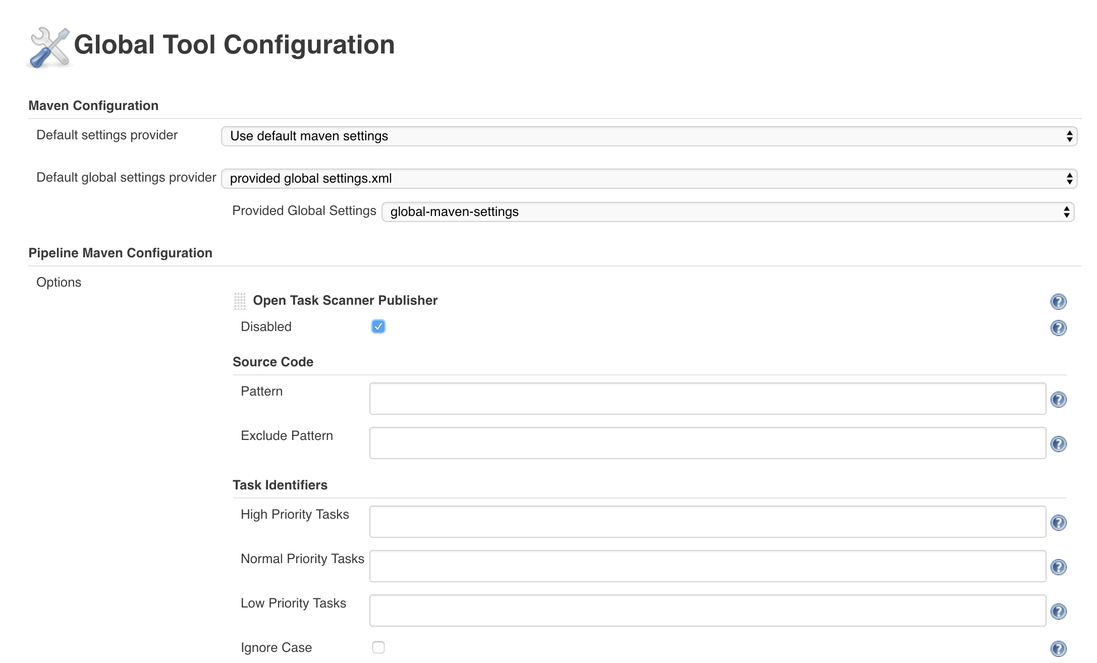 pipeline maven plugin global tools configuration