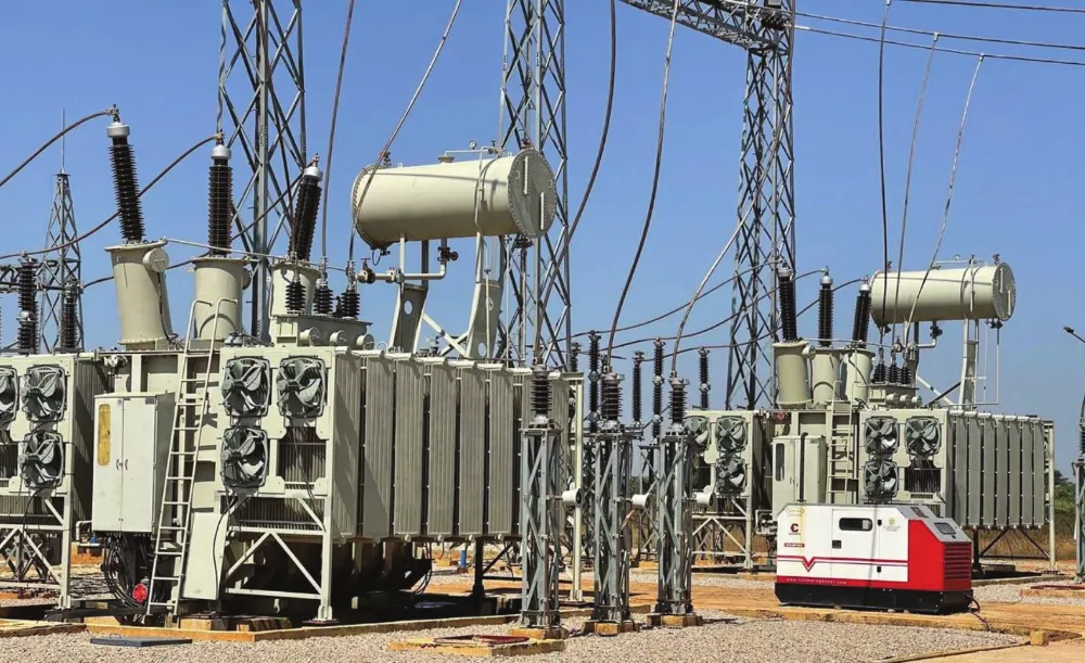 Power transformers and protection, control and metering systems.