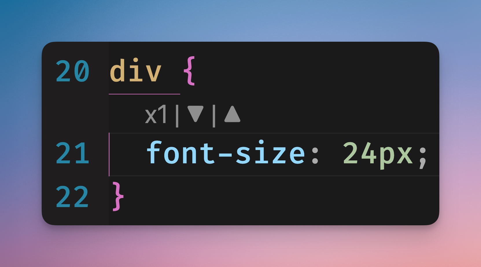 CSS Controls Screenshot
