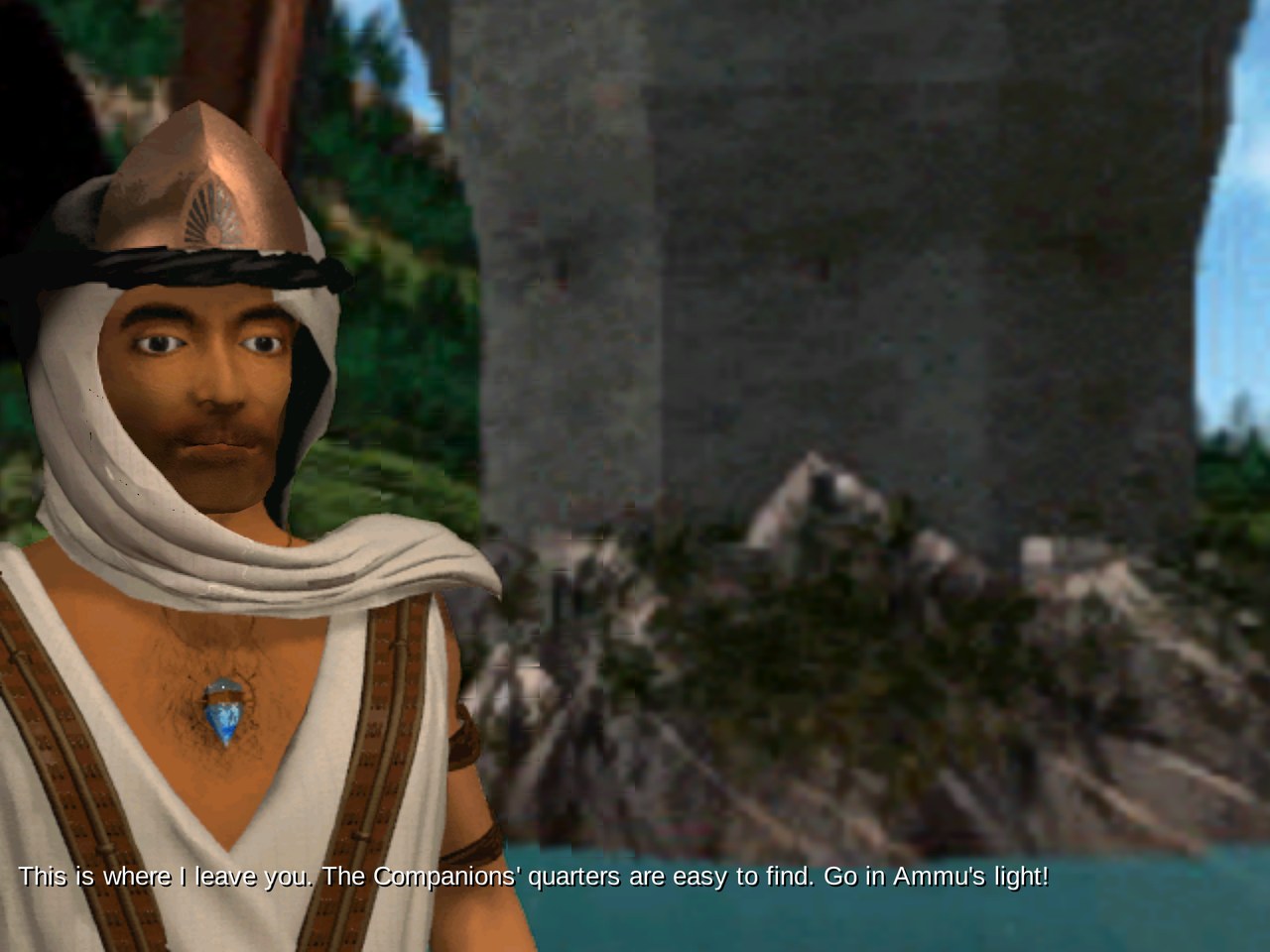 A dialog with its 3D talking head, HD mode