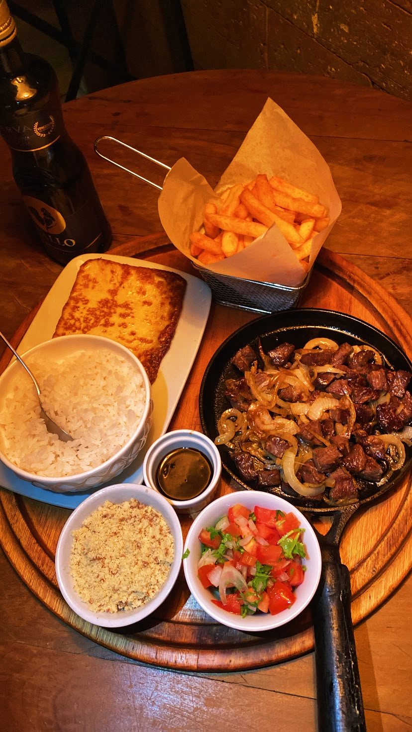 Carne de Sol com Queijo Coalho