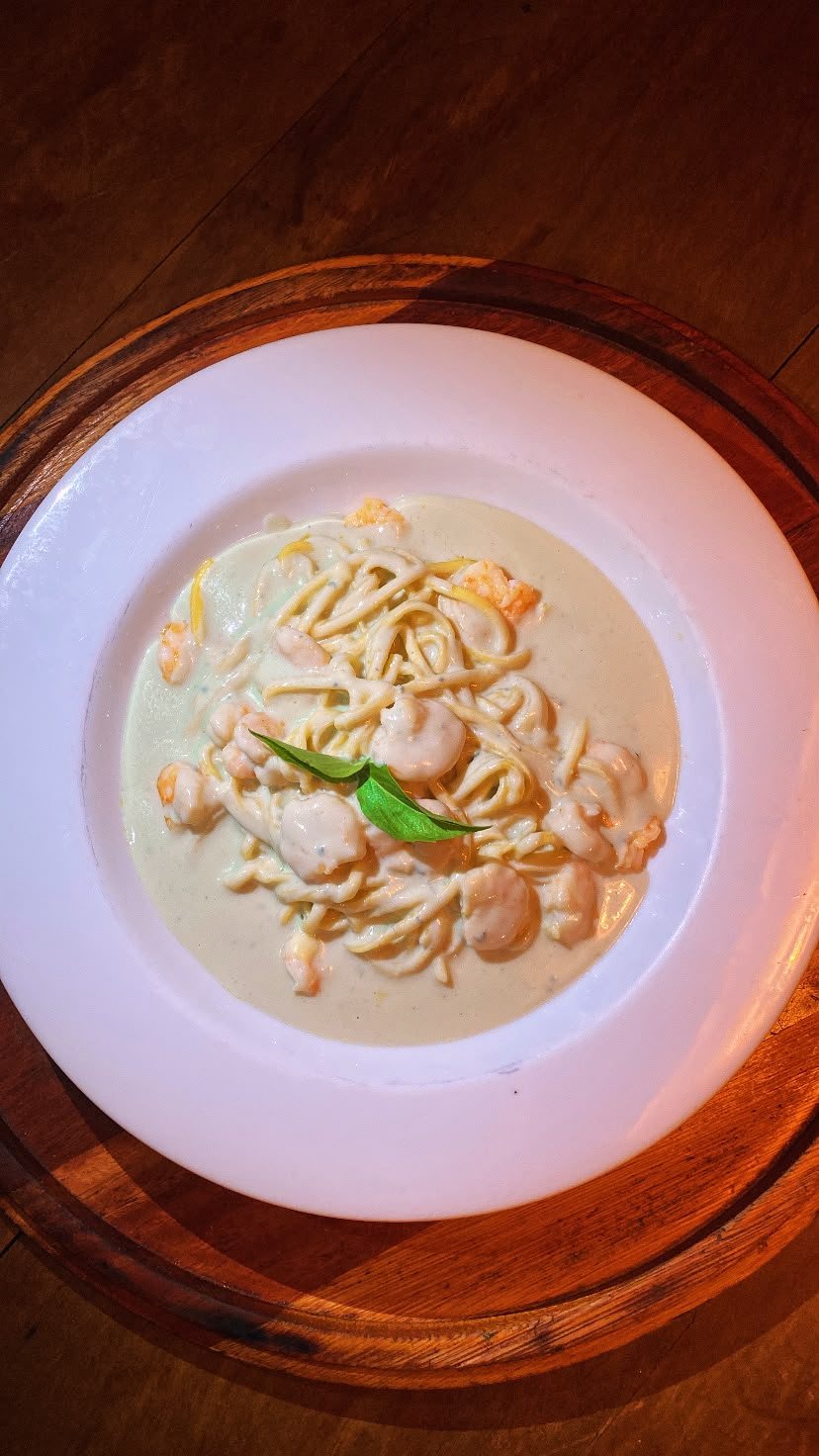 Espaguete/Talharim Camarão Formaggi