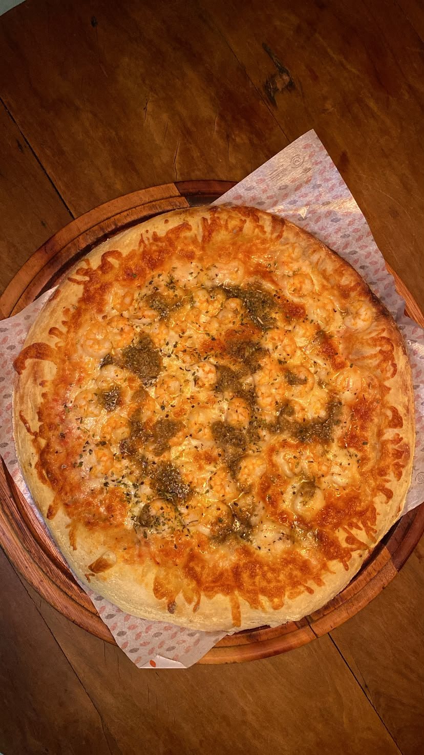 Camarão ao Molho Pesto