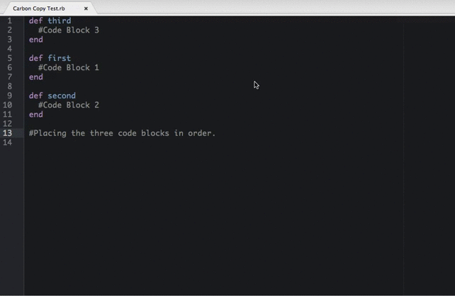 GitHub - rjain11/carbon-copy: A package for Github's Atom Editor that ...