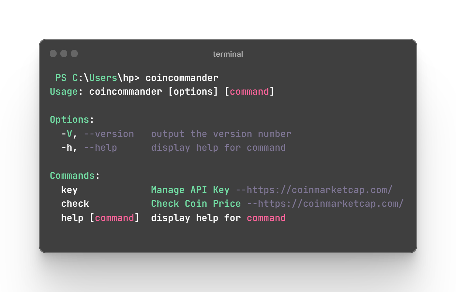 GitHub - rishiiiidha/coin-commander: This project is a command-line ...