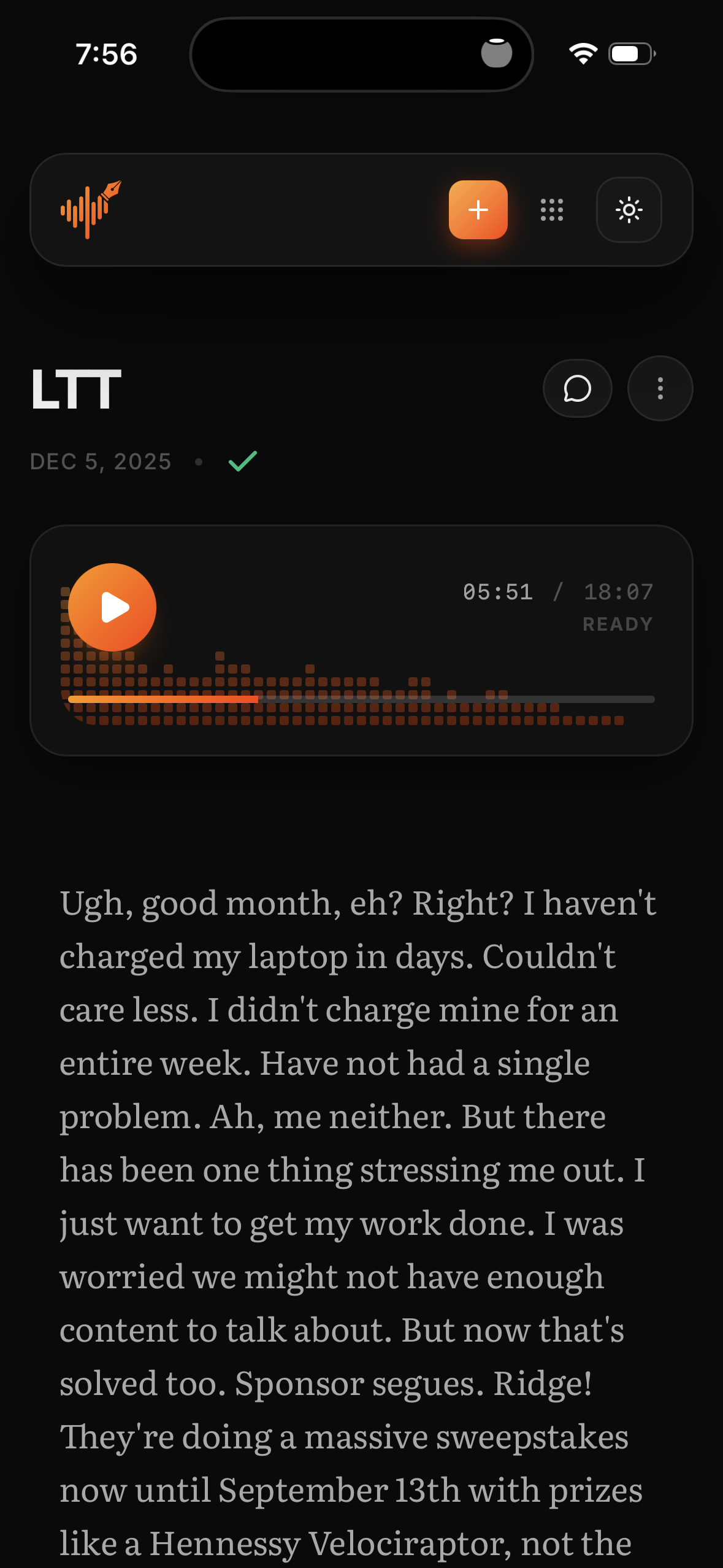 screenshots/transcript-mobile-dark.PNG