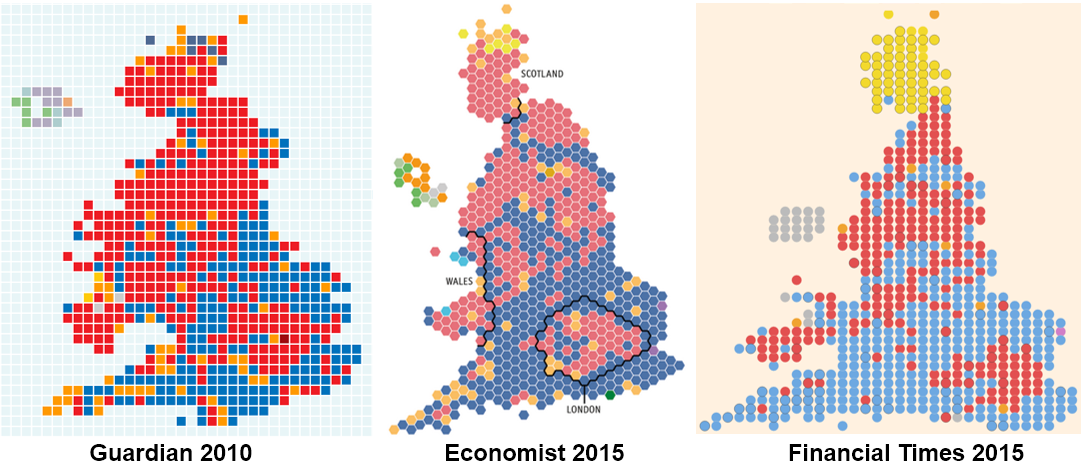 Equal Area Cartogram UK