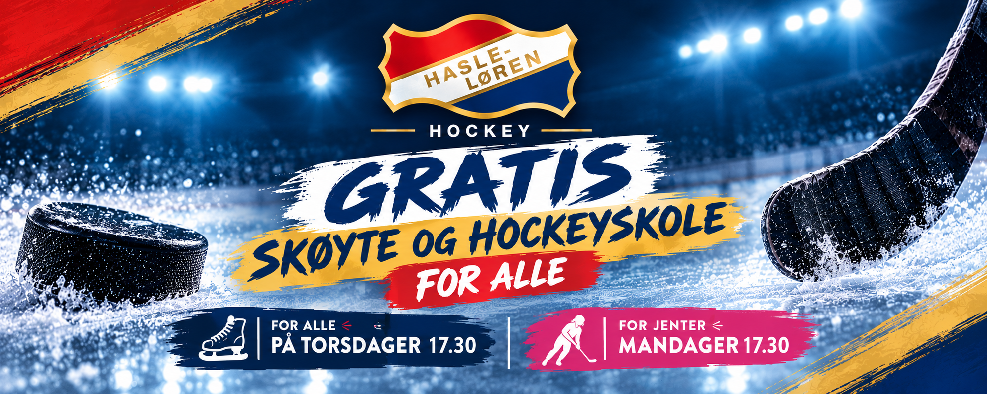 Gratis Skøyte- og Hockeyskole